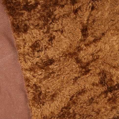 17mm Dense Natural Laid Warm Chocolate Mohair