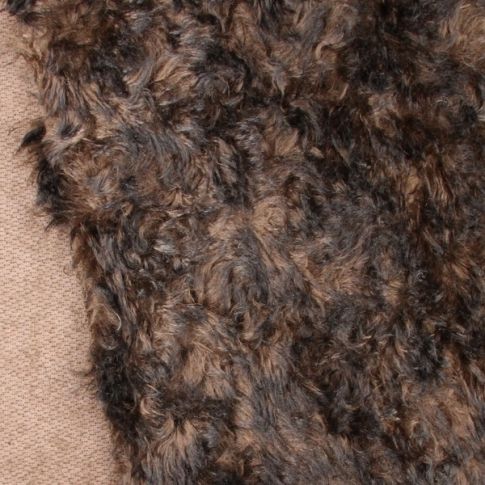 41mm Windswept Dark Brown Black Tip Mohair