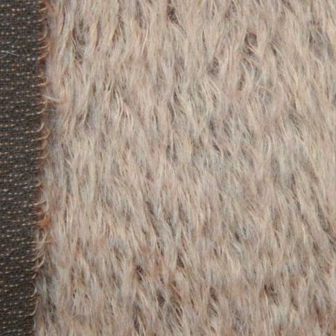 22mm Natural Laid Light Pecan Mohair