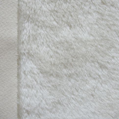 17mm Straight Ivory Mohair