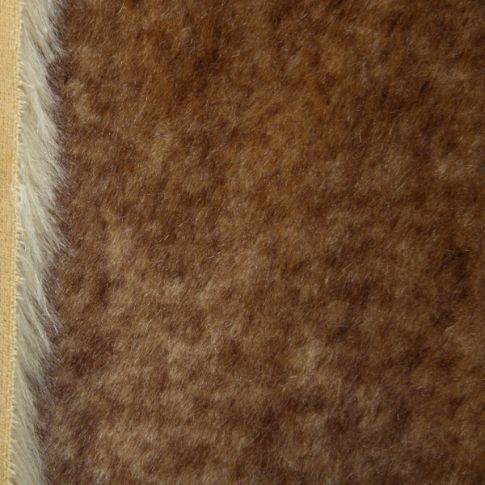 24mm Straight Gold Brown Tips Mohair