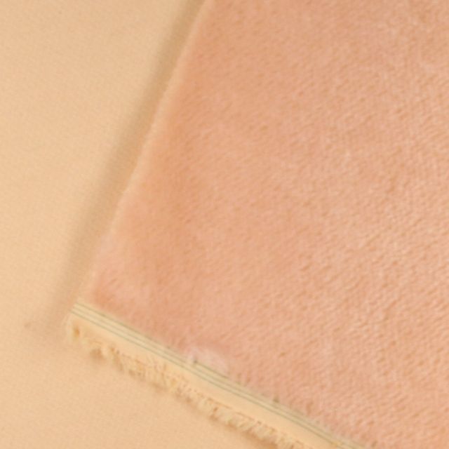 7mm Straight Pale Rose Mohair